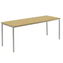 Rectangular Student Spiral Stacking Table